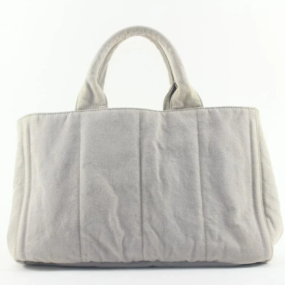 Prada Grey Jeweled Crystal 2way Tote 2PR1129K